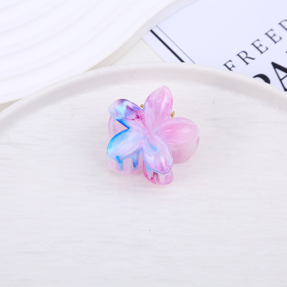 Bauhinia Grip Korean Sweet Ponytail Clip Small Hair Grip