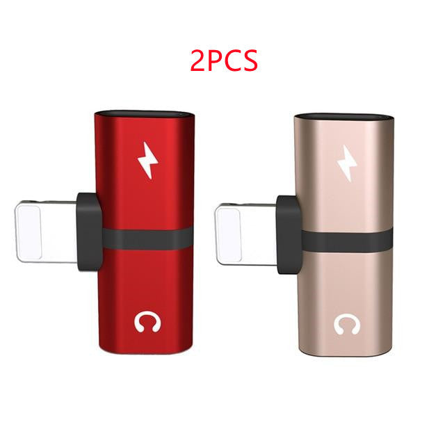 Compatible with Apple, ACCEZZx Mobilex Phonex Adapterx Forx Iphonex Xx 8x 7x XSx MAXx XRx Dualx Lightingx AUXx Splitterx Earphonex Audiox Fastx Chargex Listeningx Adapterx