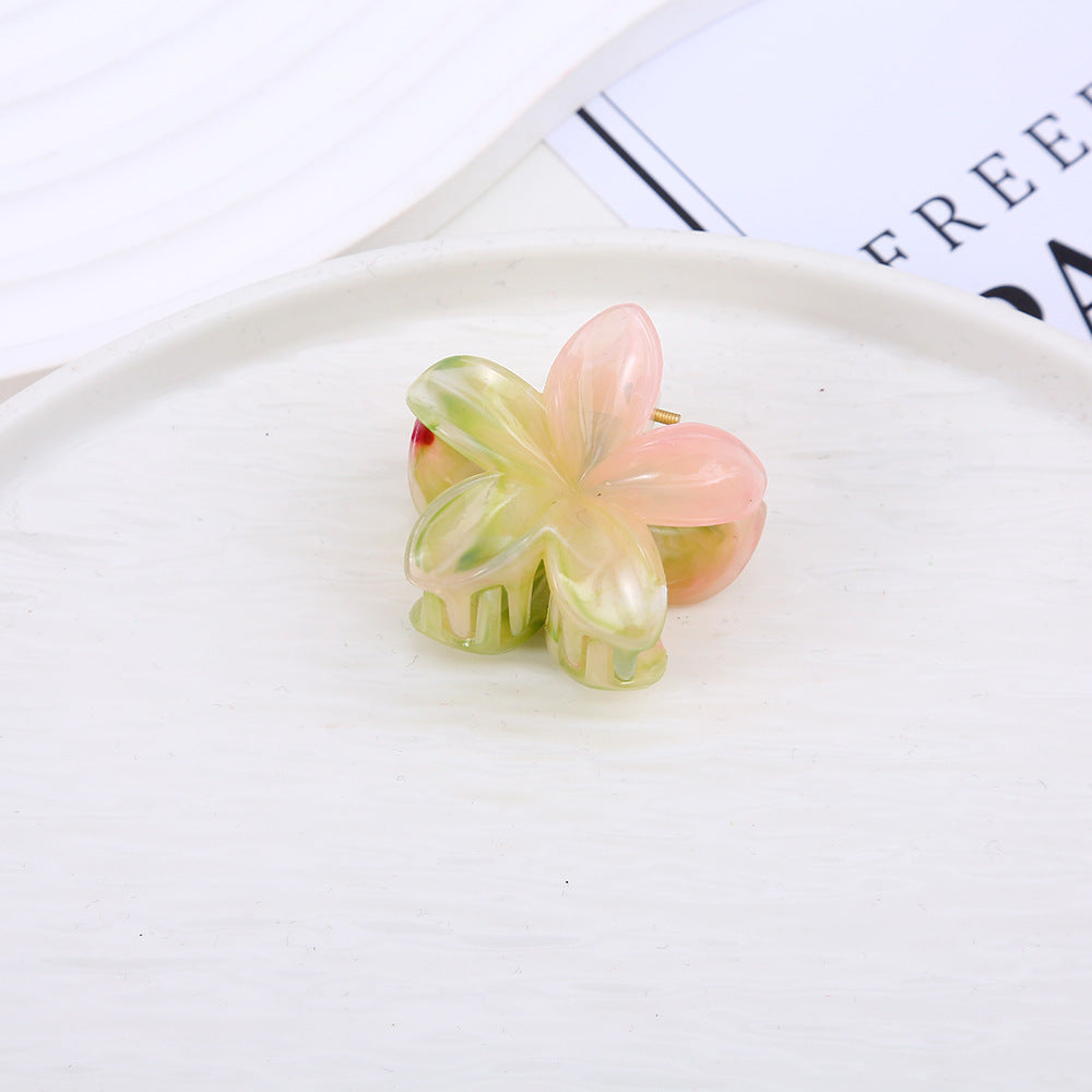 Bauhinia Grip Korean Sweet Ponytail Clip Small Hair Grip