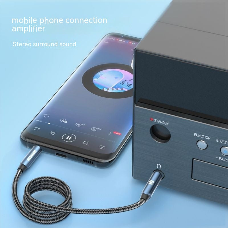 35mm Public-to-public Audio Vehicle-mounted Sound Equipment For Cellphone Cable