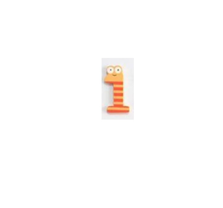 Cartoon Numbers 0-9 Plus Symbol Fridge Magnet Wooden Children's Toy