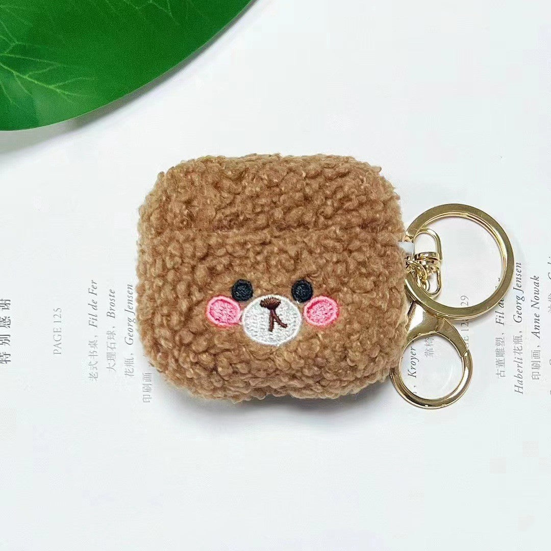 Cute Plush Earphone Cover Protection