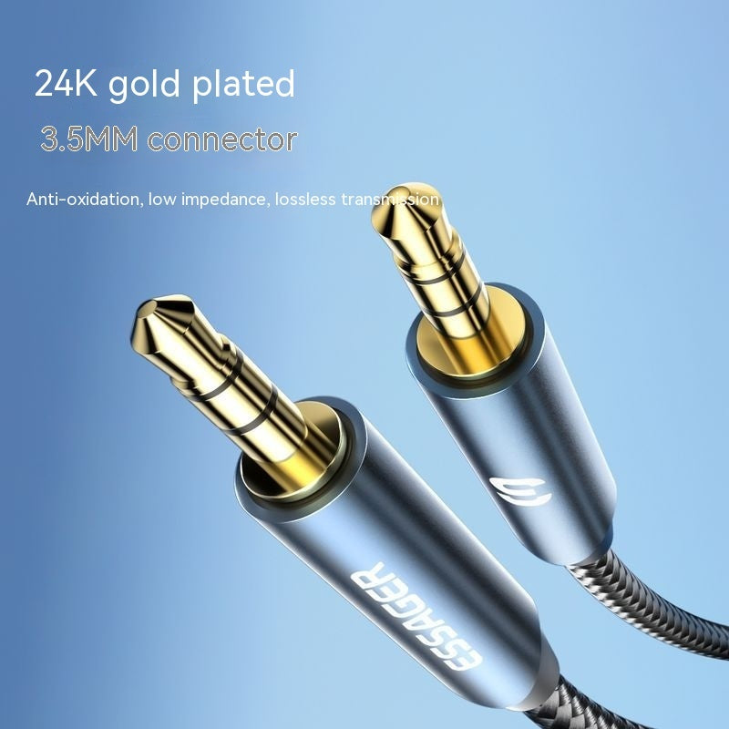 35mm Public-to-public Audio Vehicle-mounted Sound Equipment For Cellphone Cable