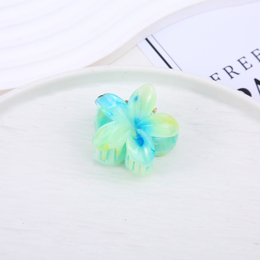 Bauhinia Grip Korean Sweet Ponytail Clip Small Hair Grip