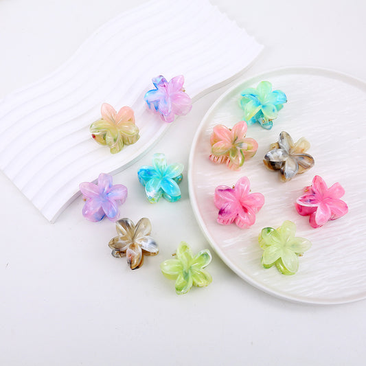 Bauhinia  Grip Korean Sweet Ponytail Clip Small Hair Grip
