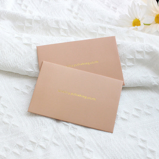Gold Polishing Cloth Gold Jewelry  Maintenance